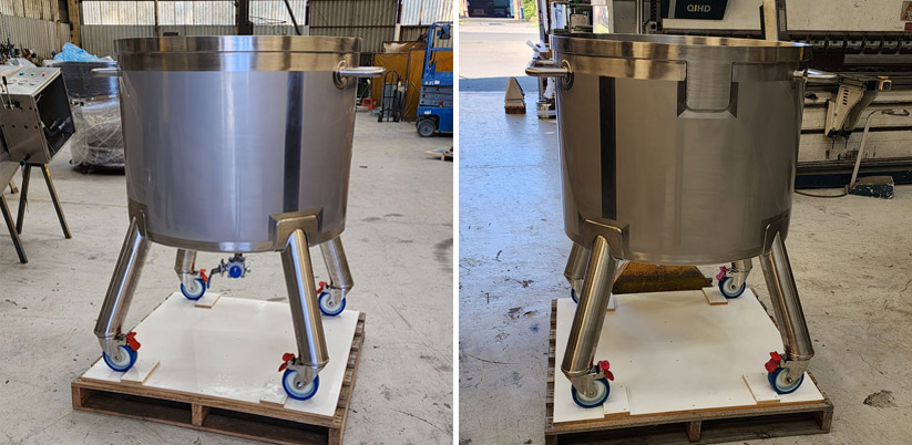 500 mobile mix tank