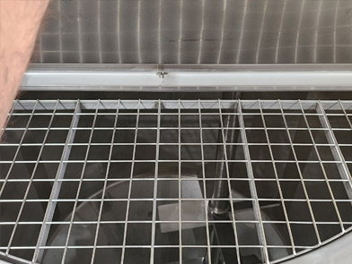 stainless top screen