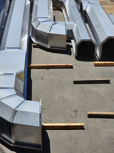 flumes metal sheet