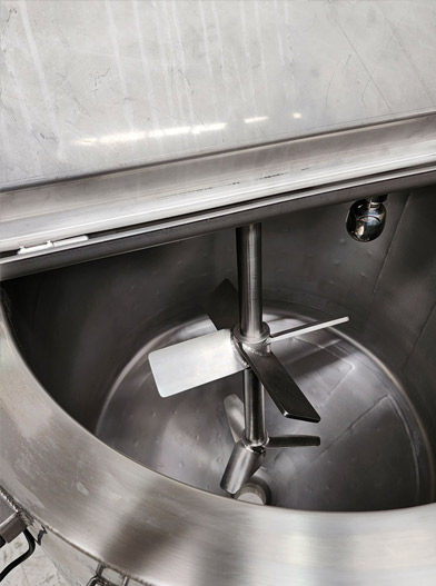 steep cone mix tank