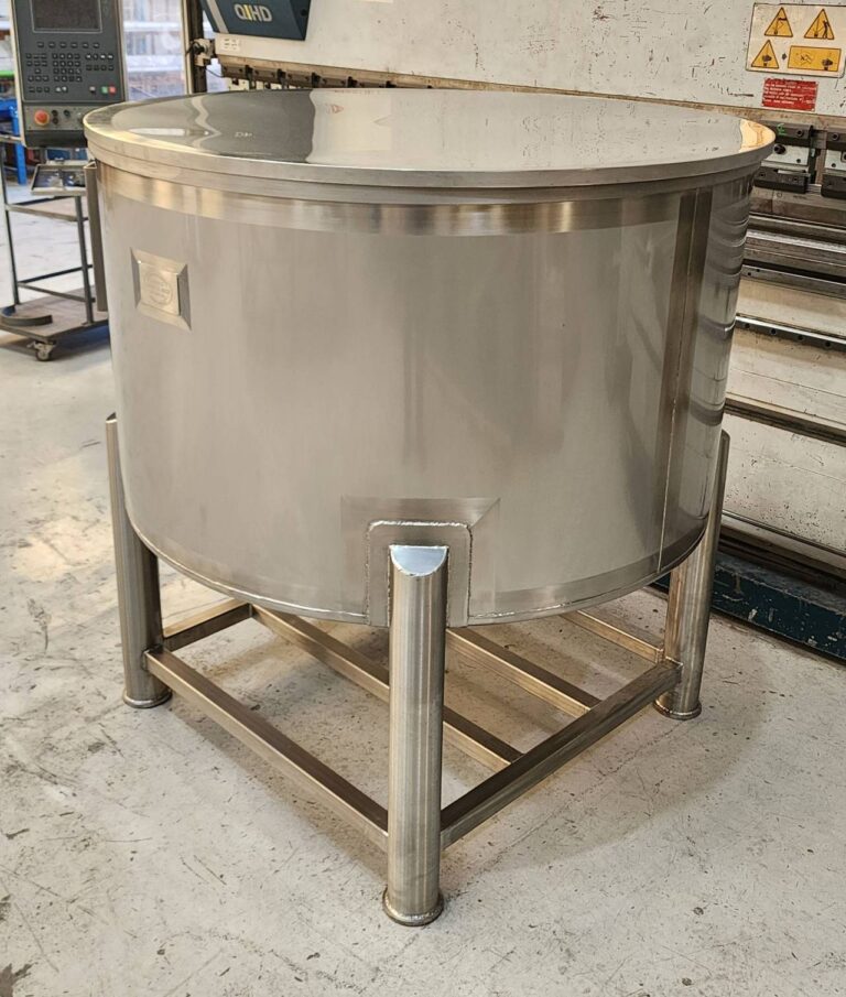 1000L open top tank side