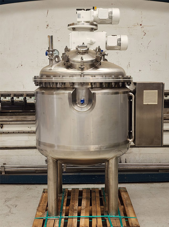 500 litre jacketed pressure
