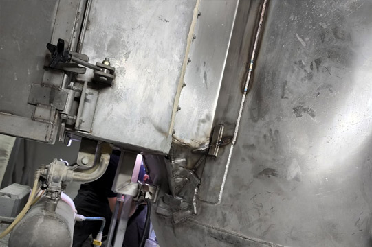 bag filter vessel