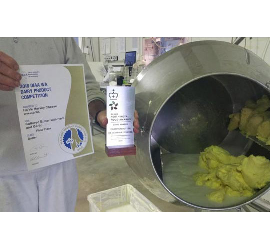 Read more about the article Our Stingray CM140FSS mixer used as a Butter Churn