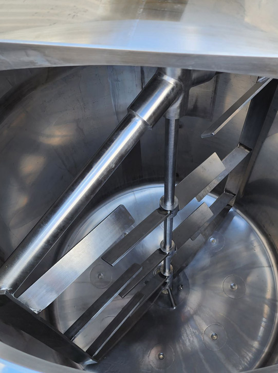 jacketed contra mix tanks