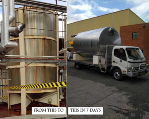 Read more about the article Replacement Tank in 7 Days