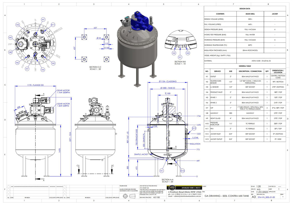vacuum contramix tank diagram